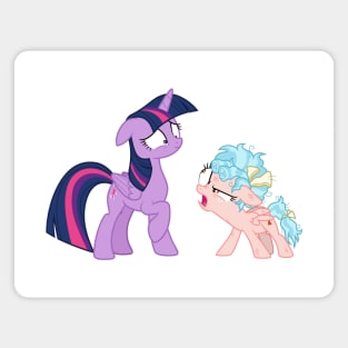 Cozy Glow shouting at Twilight Sparkle 1 Magnet